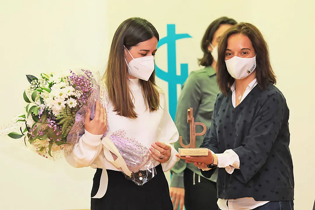 Fotograf&iacute;a de la ganadora Teresa Soto, en una edici&oacute;n anterior