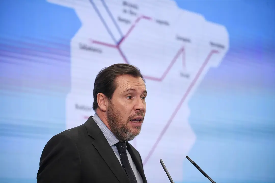 El ministro de Transportes y Movilidad Sostenible, &Oacute;scar Puente. Fernando S&aacute;nchez