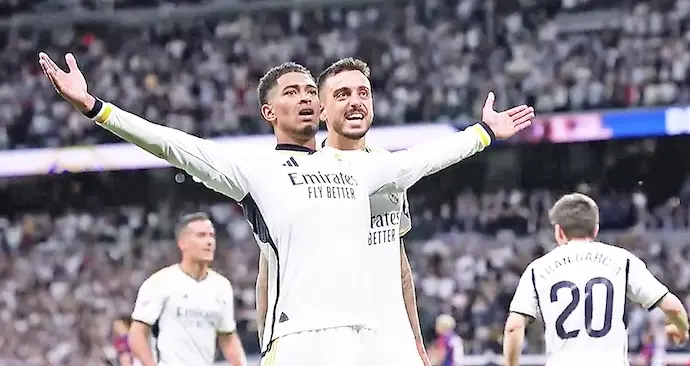 Jude Bellingham Bellingham vuelve para sentenciar la Liga. El cl&aacute;sico es de Jude.