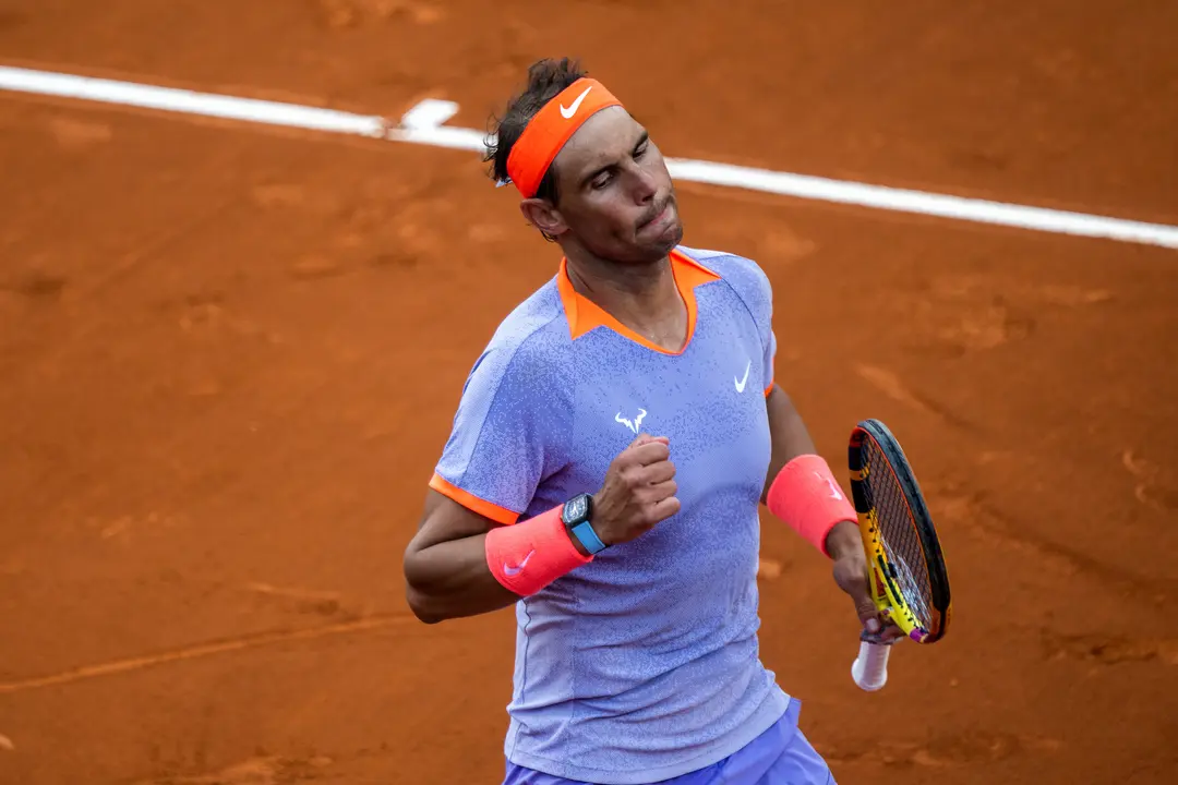 El tenista espa&ntilde;ol Rafa Nadal, en el Conde de God&oacute; 2024. / Marc Graupera Aloma