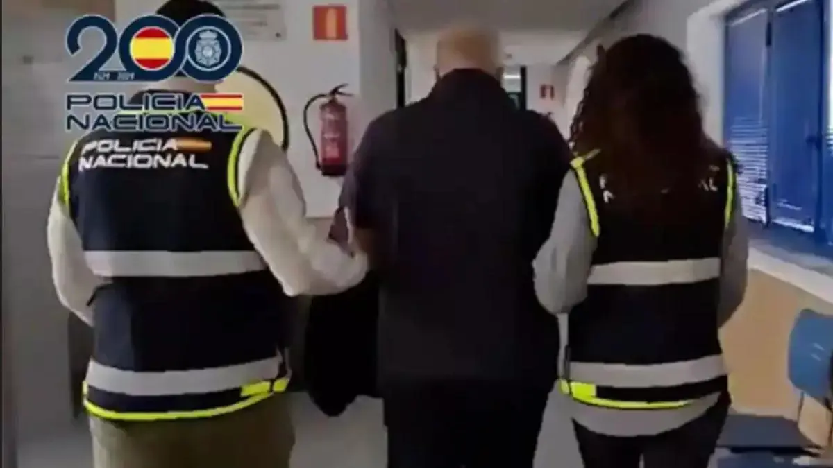 La Polic&iacute;a Nacional detiene a Karim Bouyakhrichan en enero. EP / Archivo