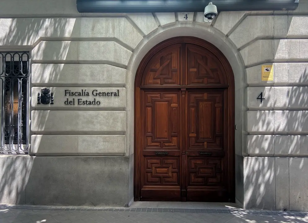 Entrada a la sede de la Fiscal&iacute;a General del Estado. Eduardo Parra / Archivo