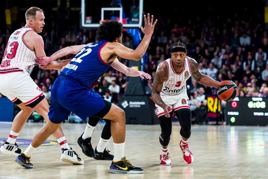 Primer partido en el Palau. / Javier Borrego