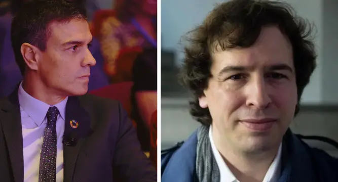 Pedro S&aacute;nchez y su hermano David S&aacute;nchez P&eacute;rez-Castej&oacute;n. / A.E.P.