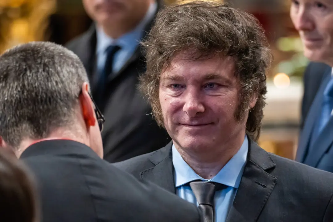 El presidente argentino, Javier Milei. EP