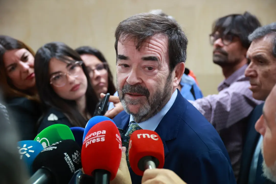 El presidente del Consejo General del Poder Judicial (CGPJ), Vicente Guilarte. Roc&iacute;o Ruz