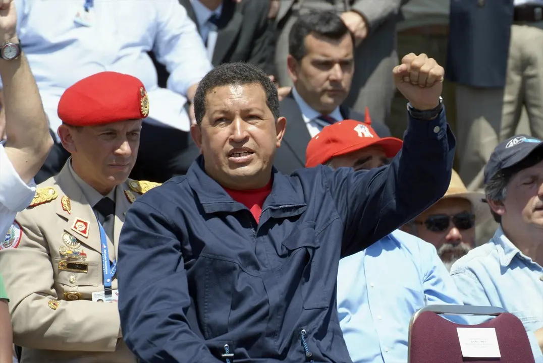 El expresidente de Venezuela, el fallecido, Hugo Ch&aacute;vez. Francisco Arias / Archivo