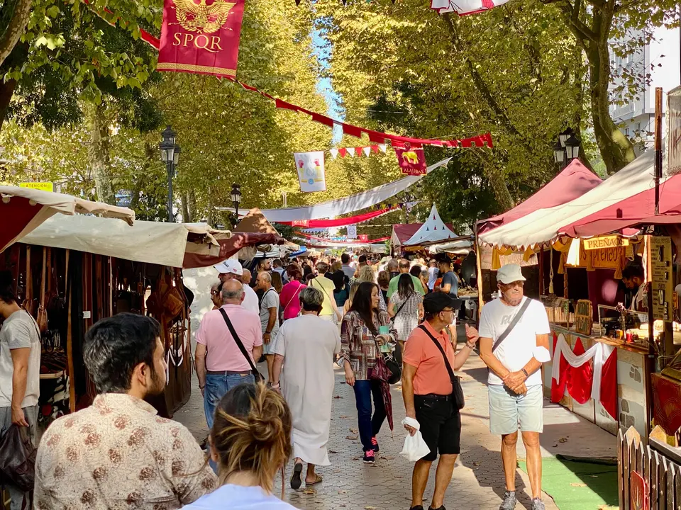 Mercado romano de los Santos M&aacute;rtires el a&ntilde;o pasado. / Alerta