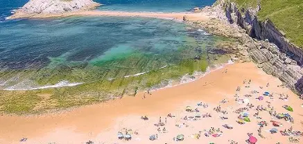 La mejor playa de Cantabria seg&uacute;n National Geographic. / Instagram