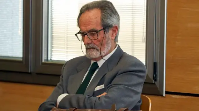 El librero Pepe Lomas, durante un momento del juicio. / AEF