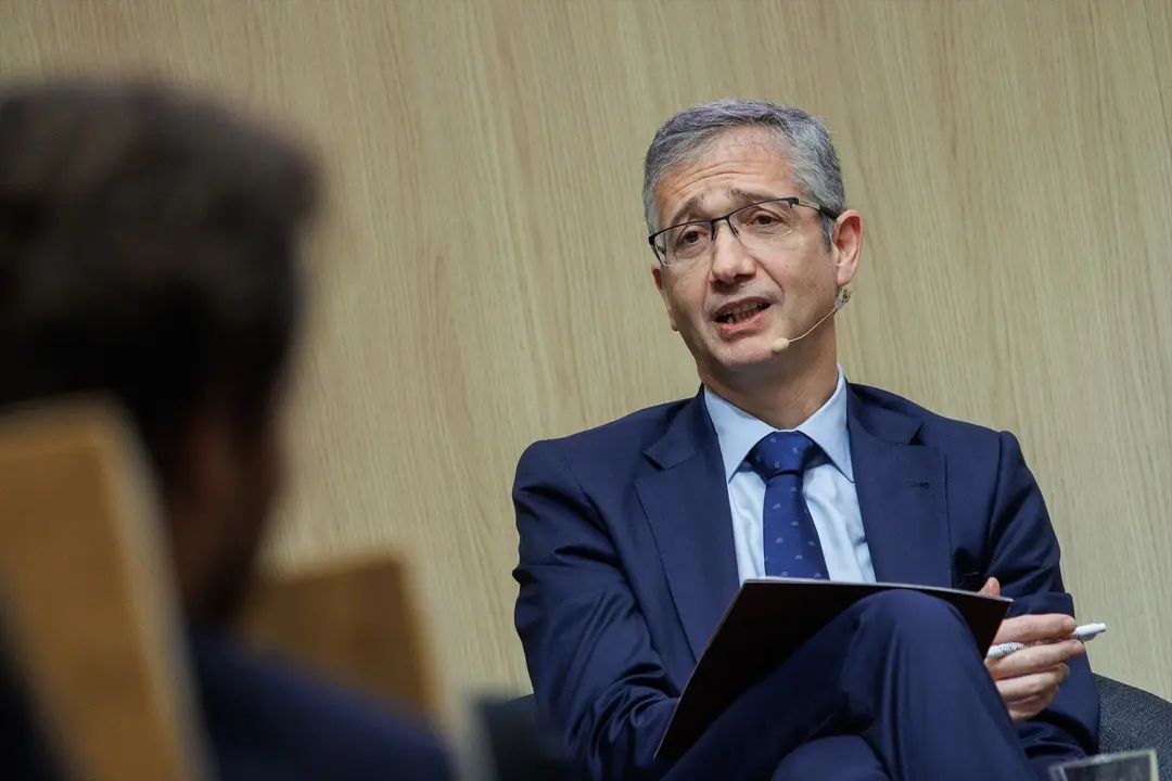 El gobernador del Banco de Espa&ntilde;a, Pablo Hern&aacute;ndez de Cos. Alejandro Mart&iacute;nez V&eacute;lez / Archivo