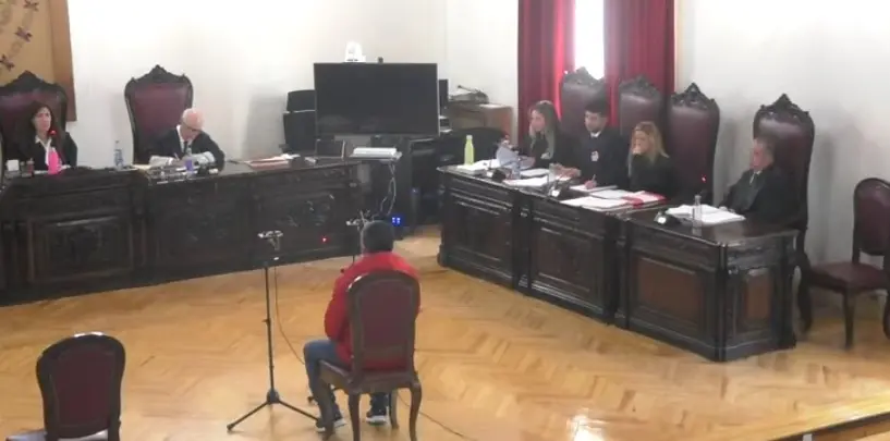 Vista del juicio del acusado de asesinar a su exmujer en Almonacid de Toledo. EP