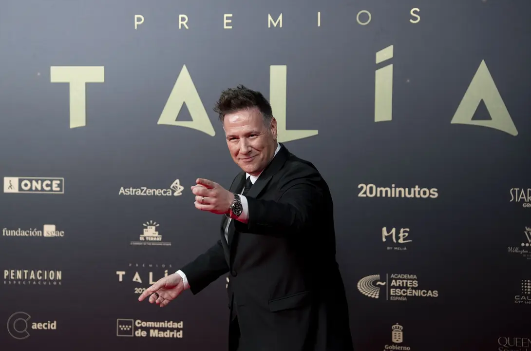 El c&oacute;mico Carlos Latre posa durante una alfombra roja. Gabriel Luengas / Archivo