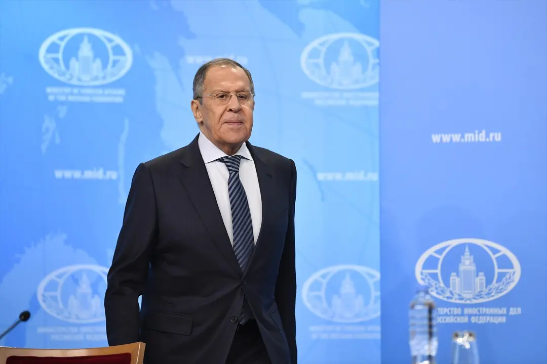 El ministro de Exteriores ruso, Sergei Lavrov. / Cao Yang