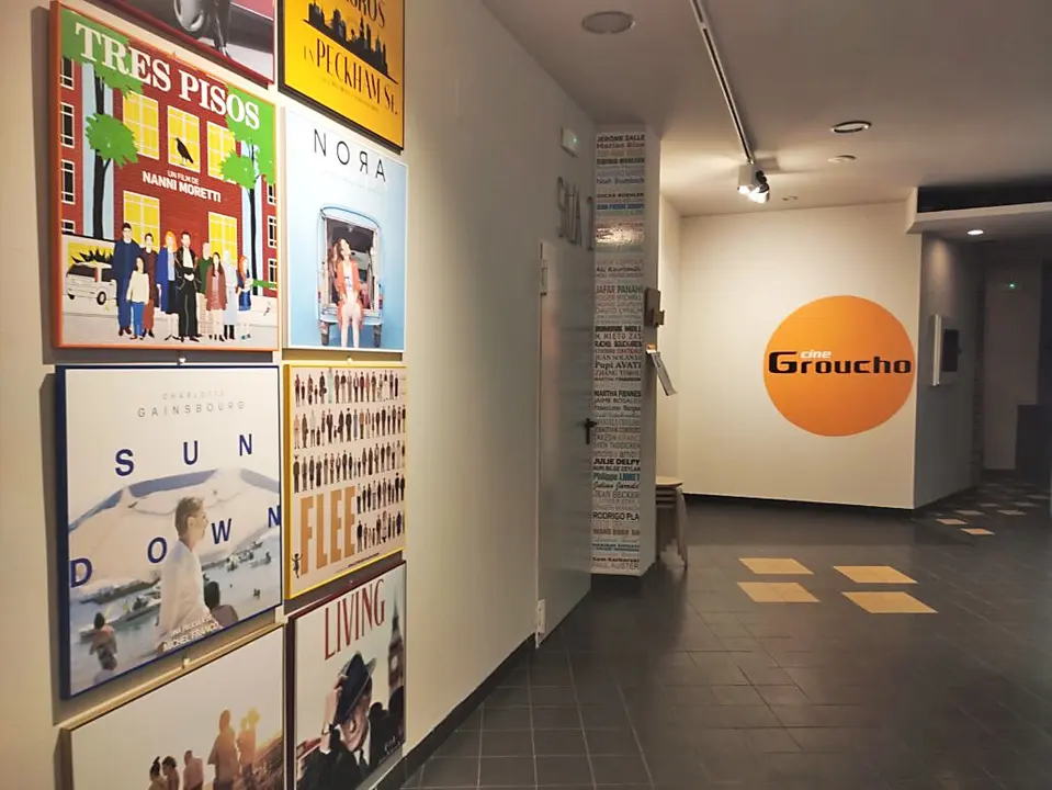 InFotograf&iacute;a del interior del cine Groucho. / Alerta