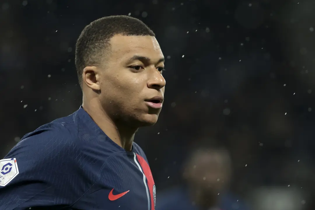 Kylian Mbappe durante un partido del PSG. / AFP7
