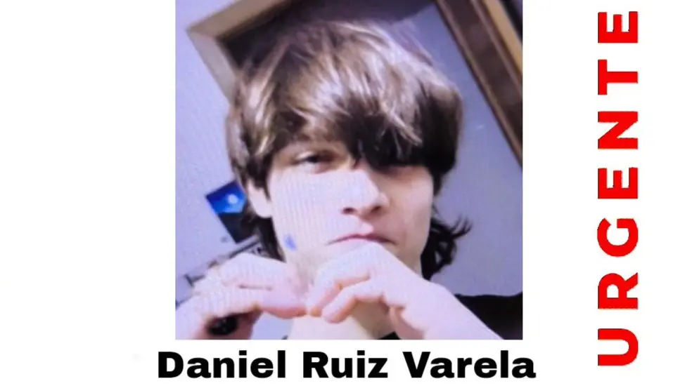 Imagen del joven desaparecido. / Alerta