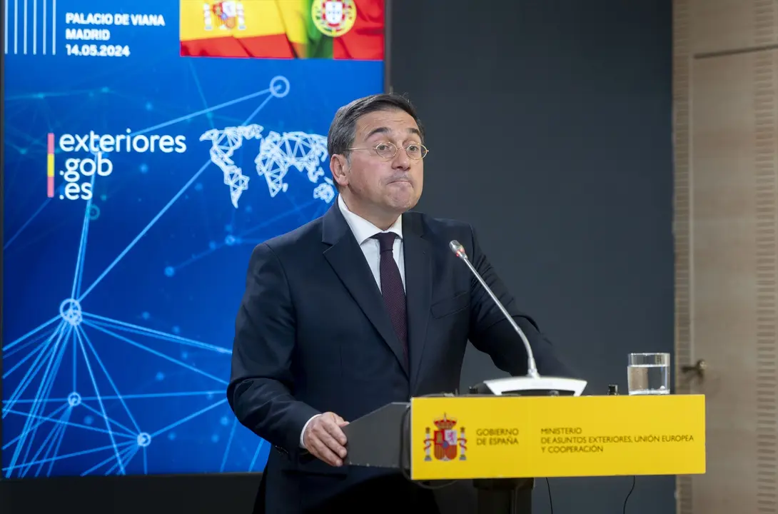 El ministro de Asuntos Exteriores, Uni&oacute;n Europea y Cooperaci&oacute;n, Jos&eacute; Manuel Albares. Alberto Ortega / Archivo