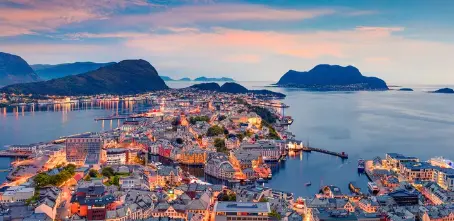 Instant&aacute;nea de una zona de Noruega. / A.S.