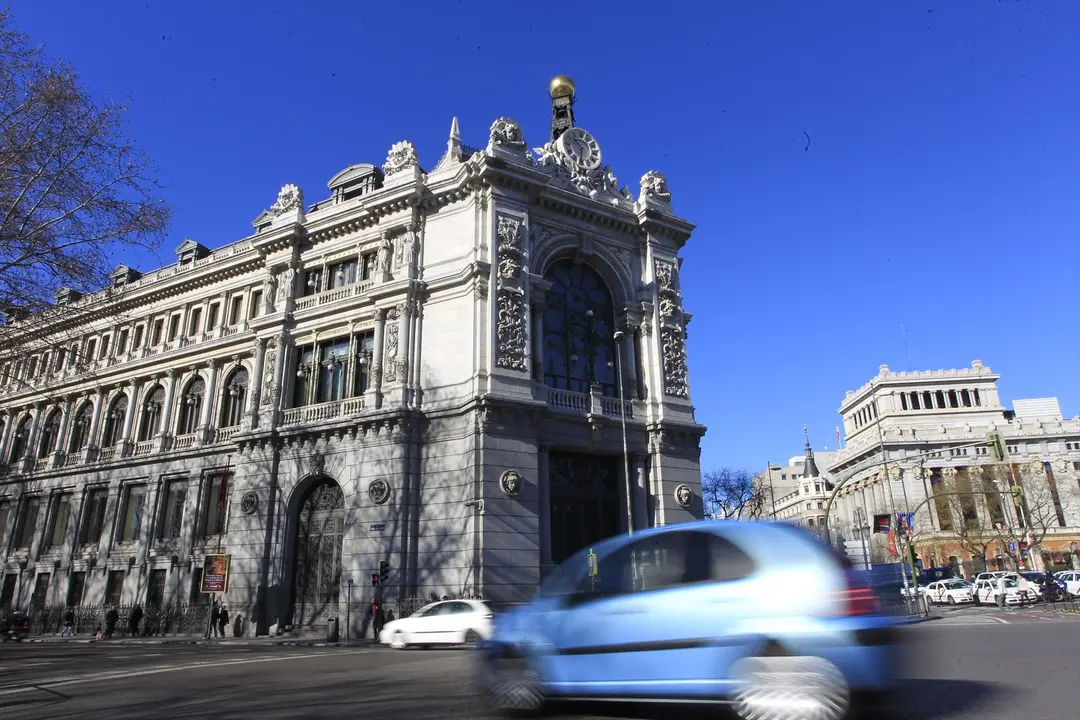 Fachada del Banco de Espa&ntilde;a. EP