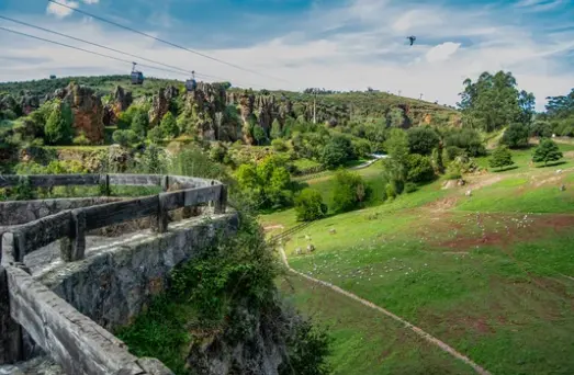 Imagen de Cab&aacute;rceno desde dentro del parque. / A.S.