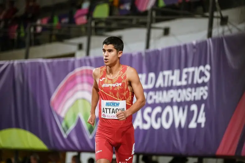 El atleta Mohamed Attaoui. / INS