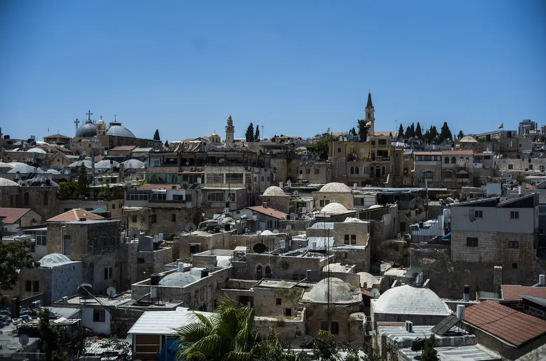 Vista de la ciudad vieja de Jerusal&eacute;n. Ilia Yefimovich / Archivo