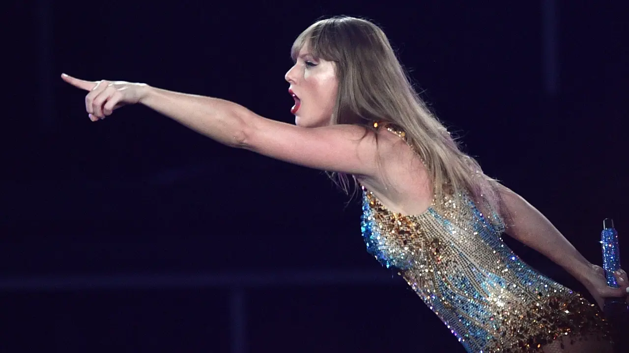 Taylor Swift durante un concierto. DANISH RAVI / Archivo