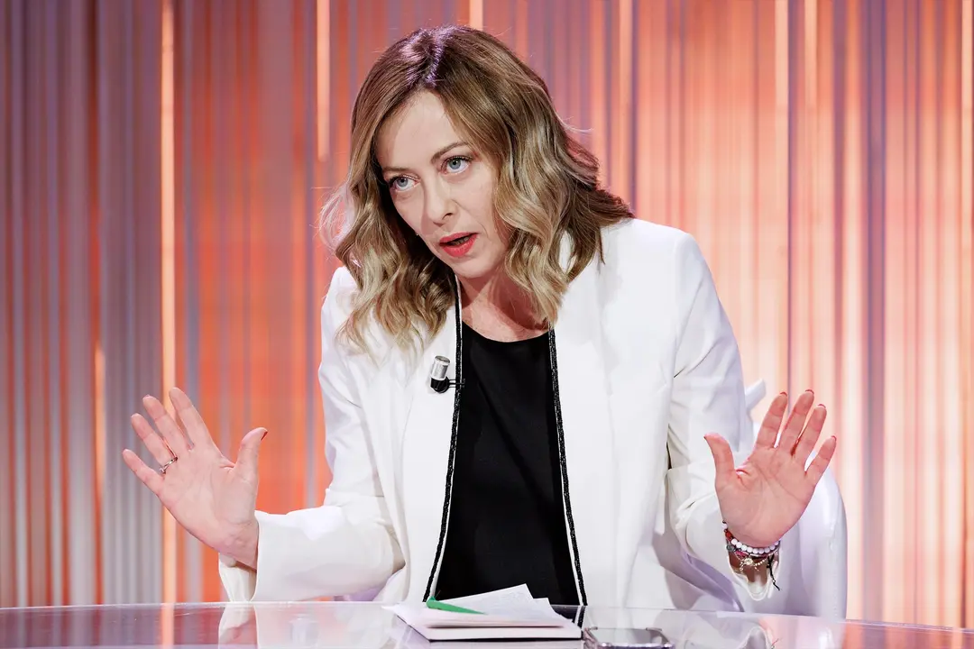 La primera ministra italiana, Giorgia Meloni. Roberto Monaldo / Archivo