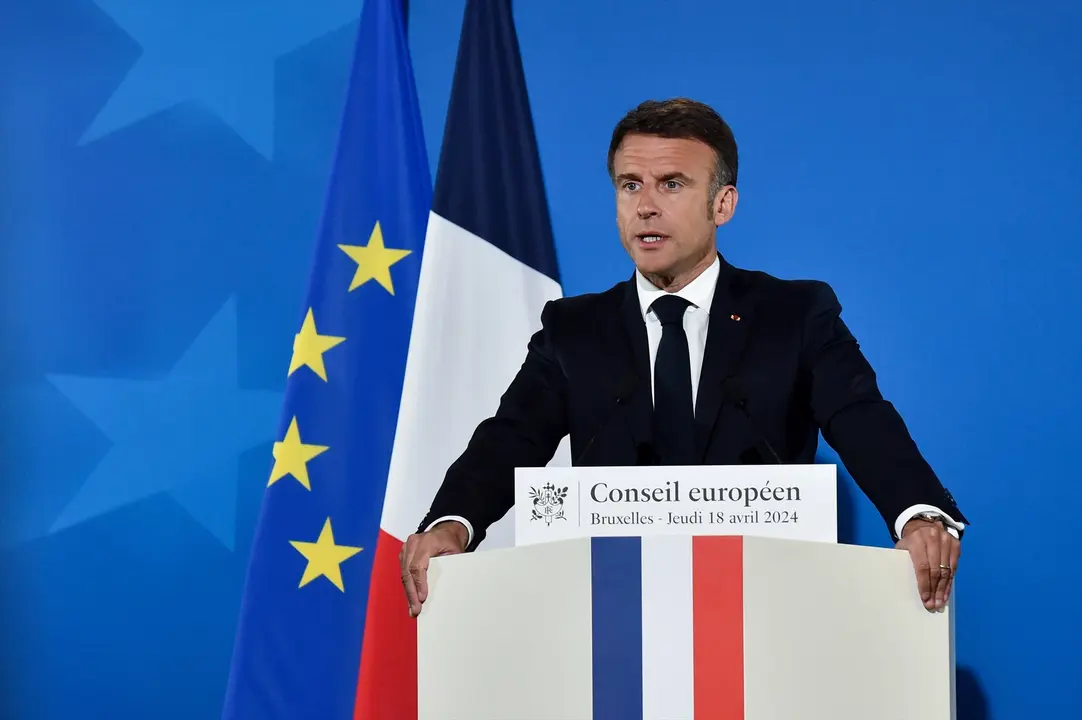 El presidente franc&eacute;s, Emmanuel Macron. / EP