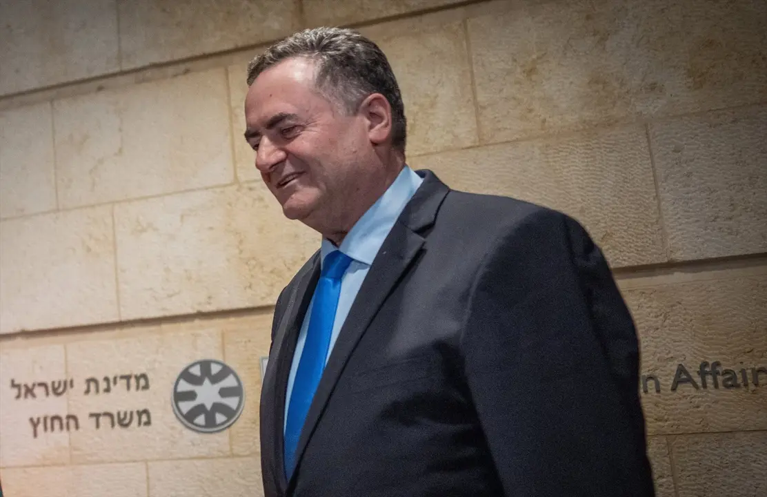 El ministro de Exteriores de Israel, Israel Katz. Michael Kappeler  / Archivo