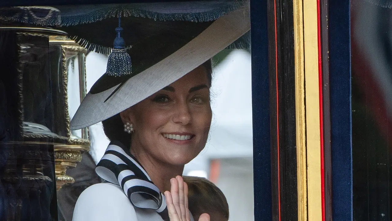 La princesa de Gales, Kate Middelton, en su primera aparici&oacute;n p&uacute;blica tras anunciar el tratamiento contra el c&aacute;ncer. Thomas Krych