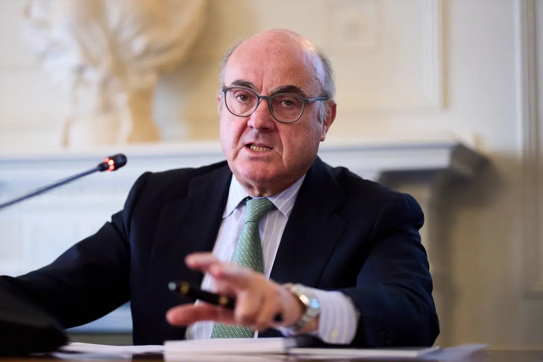 El vicepresidente BCE, Luis de Guindos. Juanma Serrano