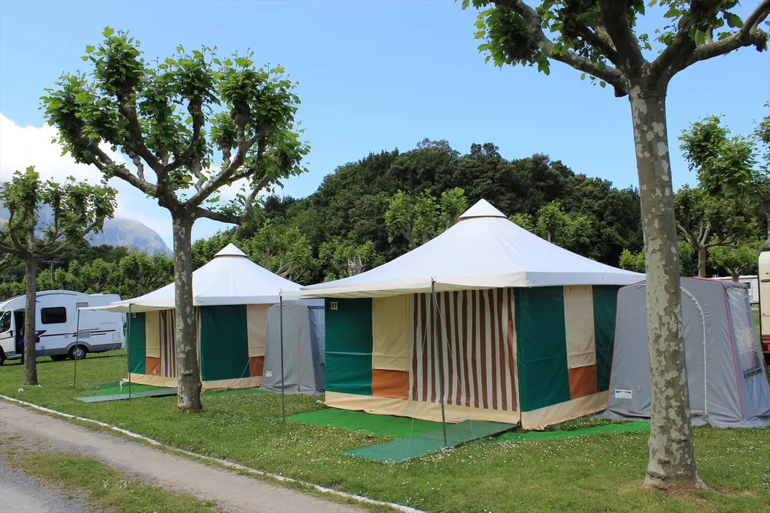 El camping en la playa de Arenillas. EP