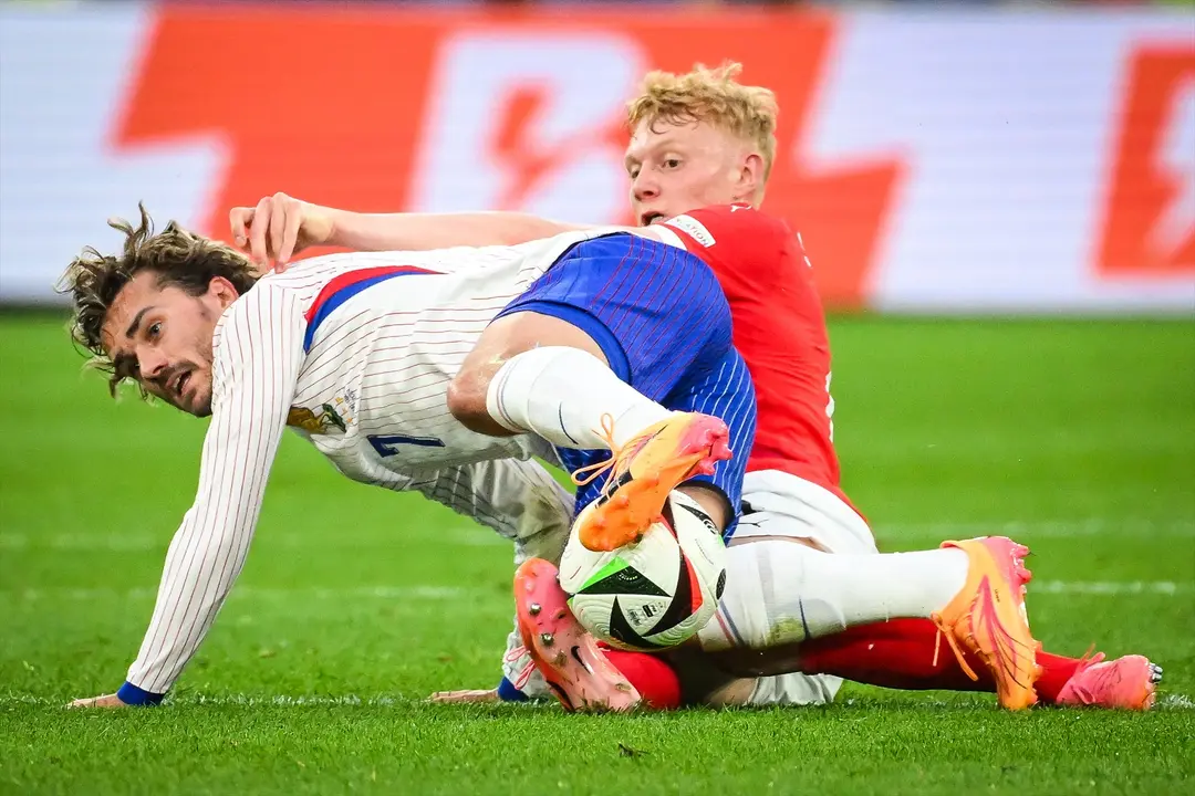 Antoine Griezmann durante un partido. AFP7