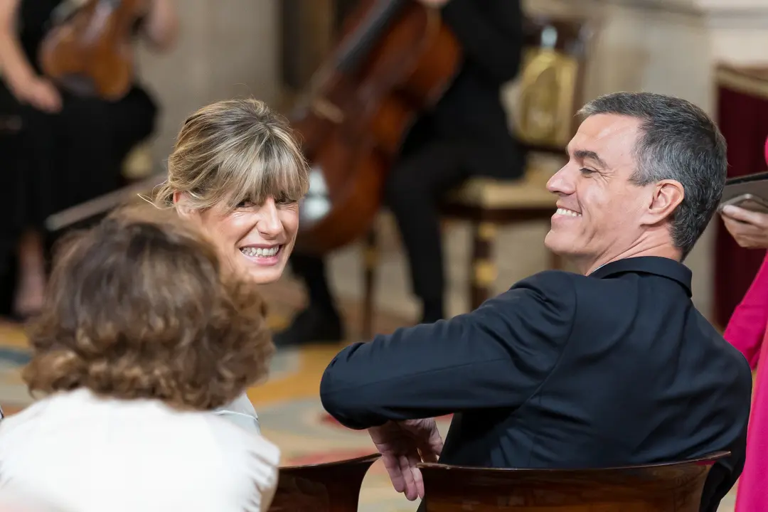 El presidente del Gobierno, Pedro S&aacute;nchez, y su mujer, Bego&ntilde;a G&oacute;mez. / EP