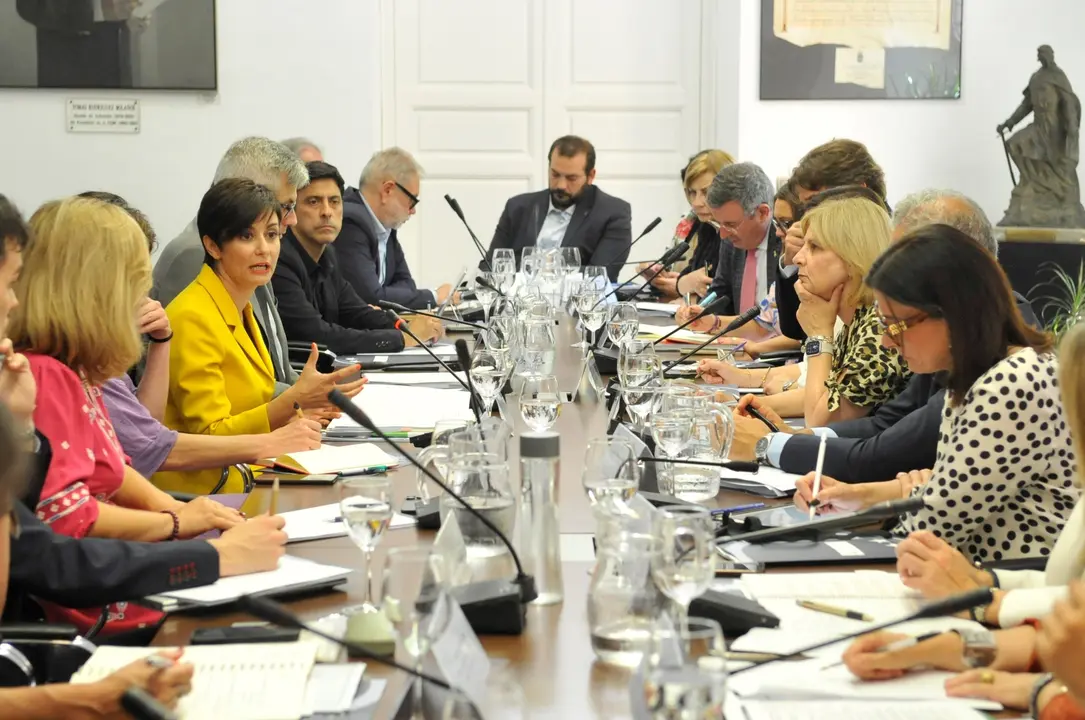 Reuni&oacute;n de la FEMP con la ministra Isabel Rodr&iacute;guez - A. E.