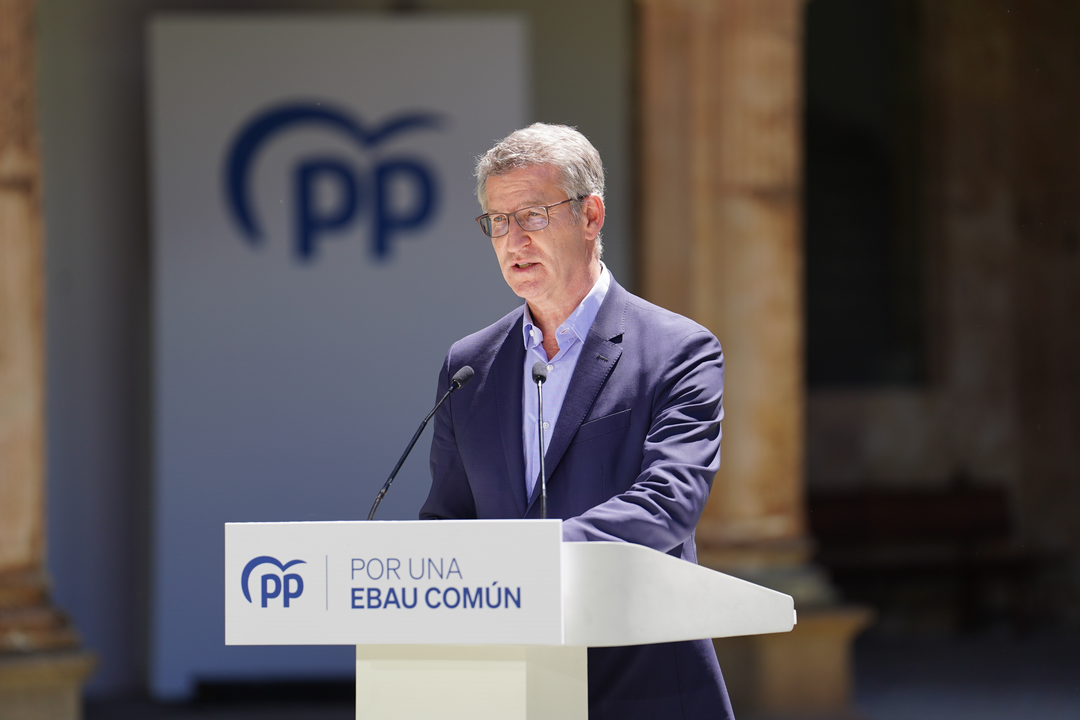 El presidente del Partido Popular, Alberto N&uacute;&ntilde;ez Feij&oacute;o. / EP