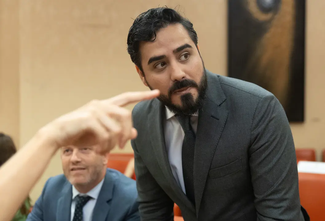 Luis 'Alvise' P&eacute;rez Fern&aacute;ndez, l&iacute;der de la agrupaci&oacute;n Se Acab&oacute; la Fiesta. / EP