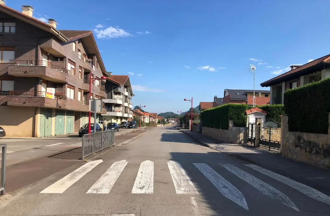 Vista de la Avenida Eauze, que ser&aacute; acondicionada dentro del proyecto de mejora de los viales del municipio. / alerta