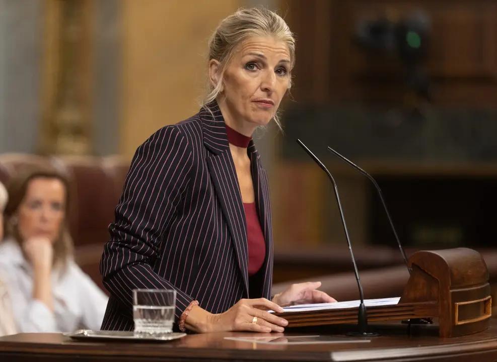 La vicepresidenta segunda y ministra de Trabajo, Yolanda D&iacute;az. Eduardo Parra / Archivo