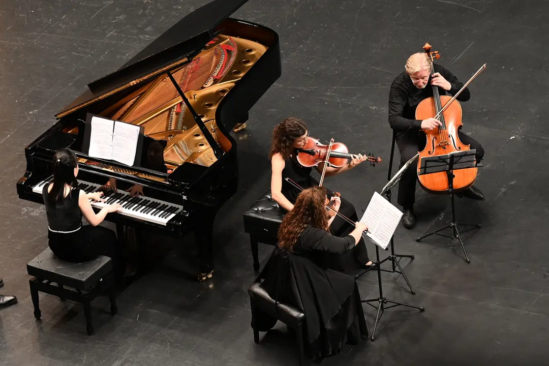 Frans Helmerson en el Encuentro de M&uacute;sica y Academia. / ENCUENTRO DE M&Uacute;SICA Y ACADEMIA