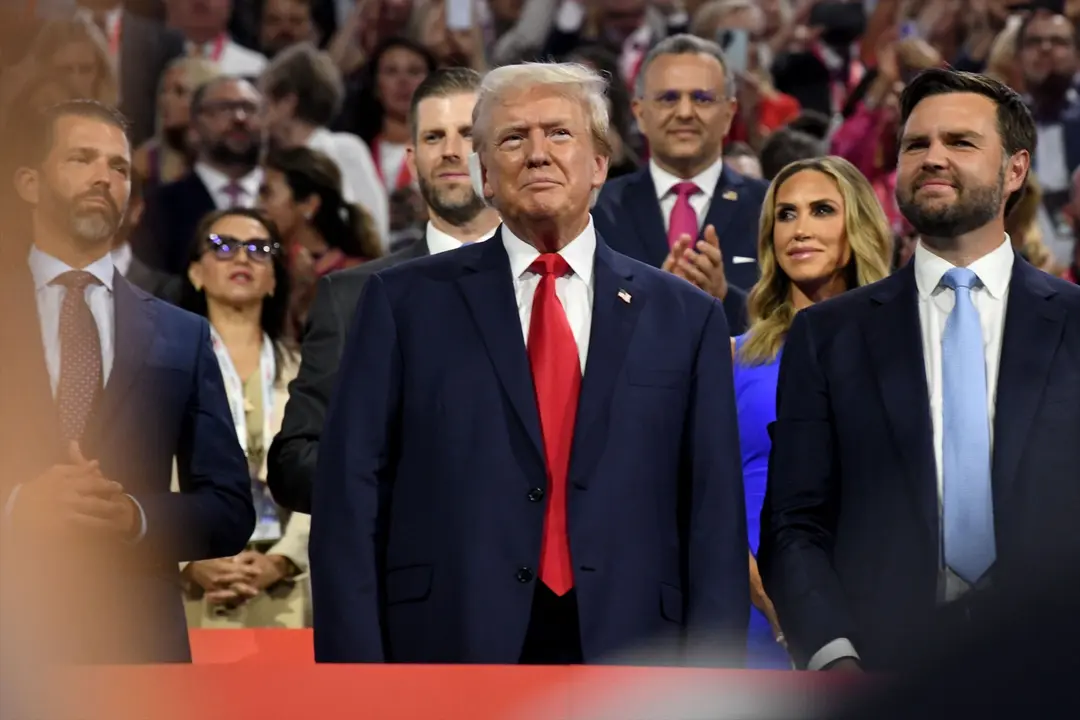 El expresidente de Estados Unidos, Donald Trump, en la convenci&oacute;n republicana. Mark Hertzberg