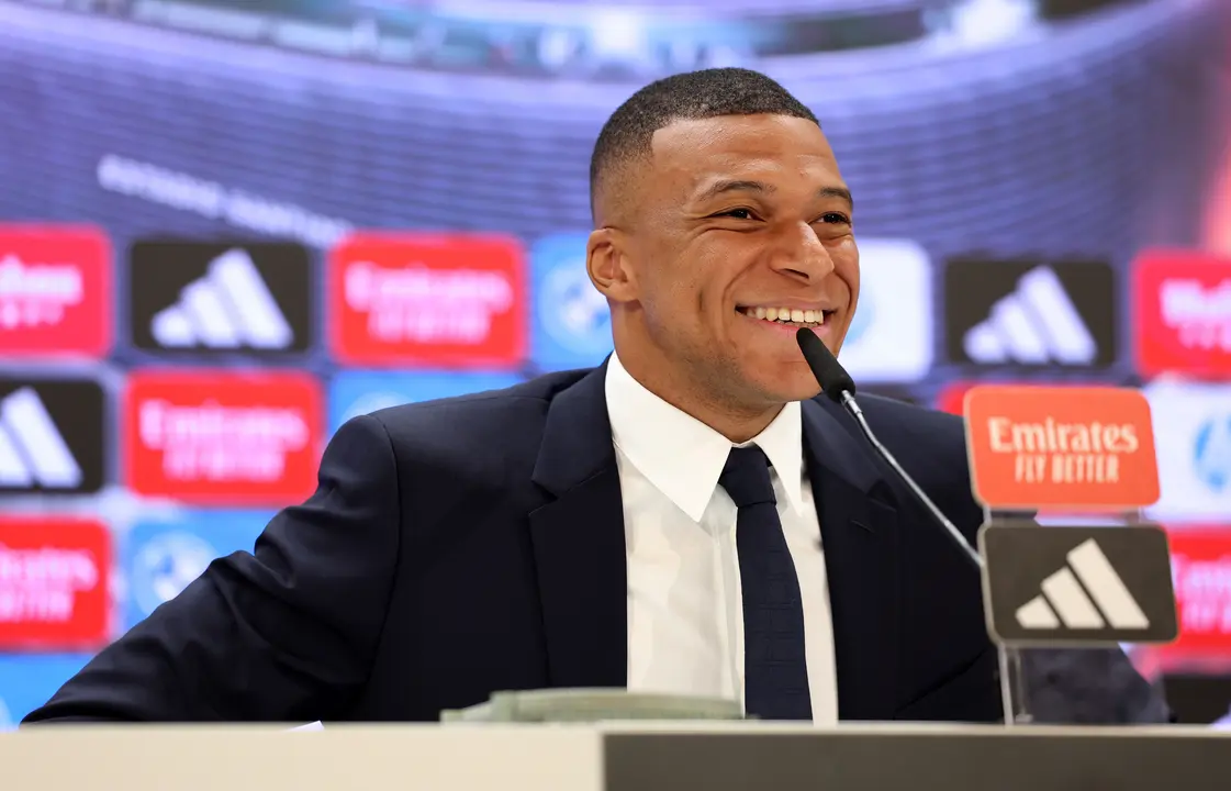 El nuevo jugador del Real Madrid, Kylian Mbappe. / EP