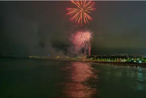 Los fuegos artificiales son uno de los grandes atractivos de las fiestas. / A.S.