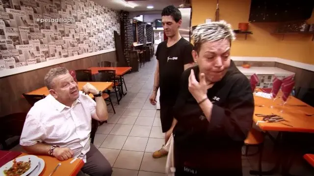 Chicote en el Casa Pili.