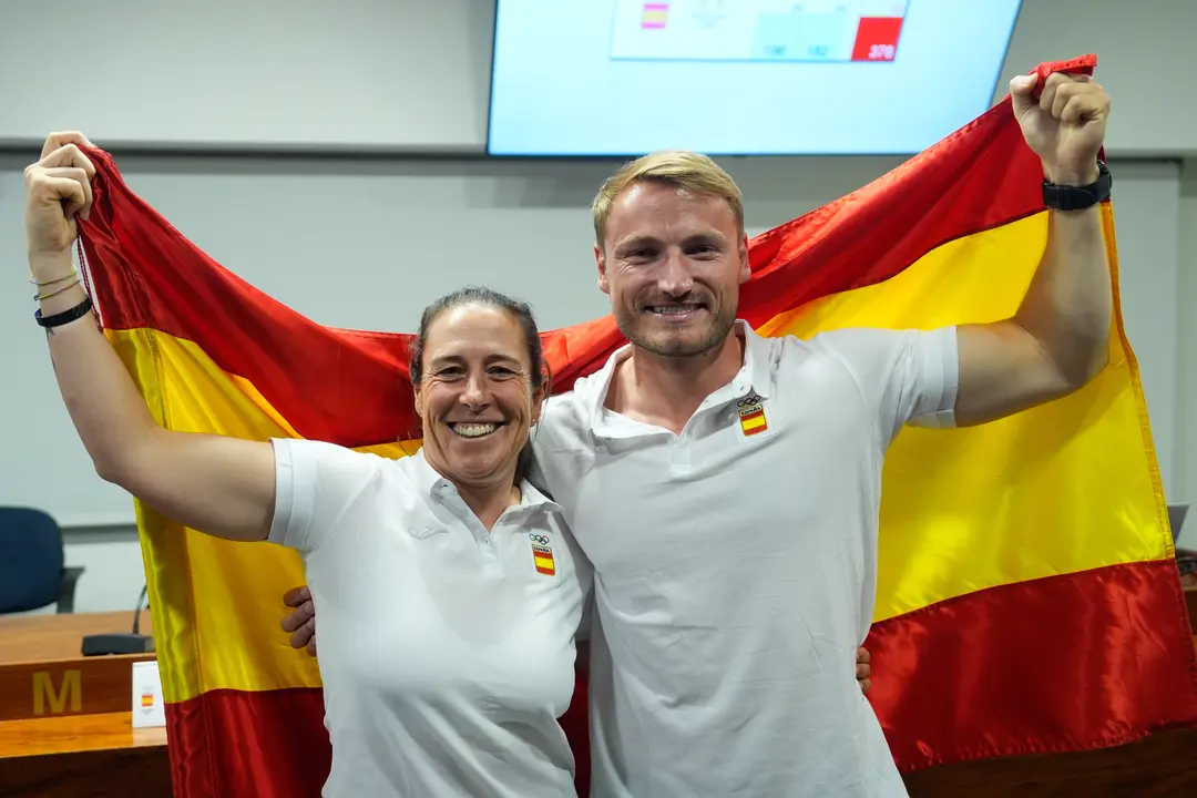 Tamara Echegoyen Y Marcus Cooper. / EP