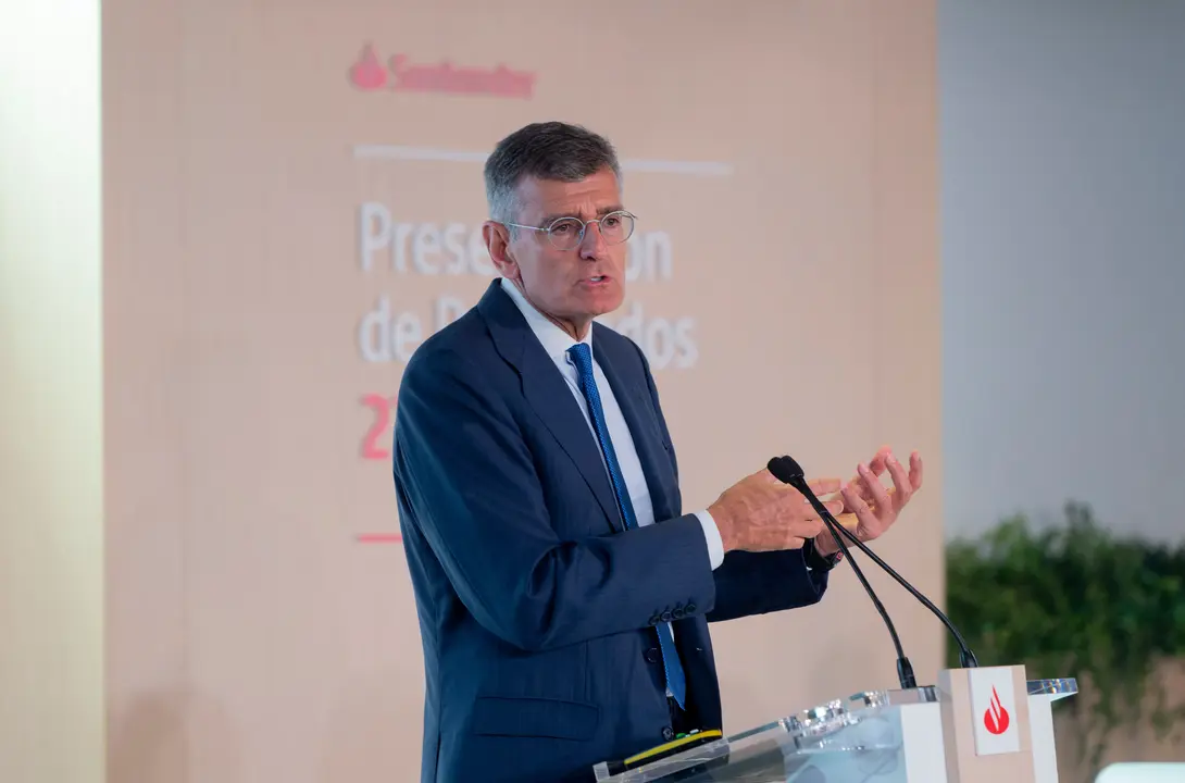 El director financiero del Santander, Jos&eacute; Garc&iacute;a Cantera. / EP