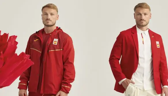 El dise&ntilde;o de Joma para el abanderado de los Juegos Ol&iacute;mpicos 2024. / Instagram