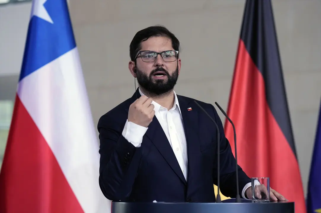 El presidente de Chile, Gabriel Boric. EP